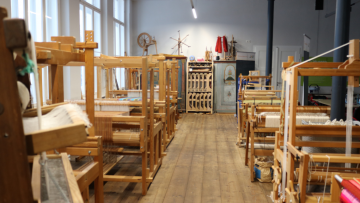 Volles Haus in der alten Webschule